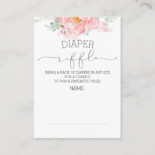 D'accompagnement Carte de boîtier de papier rabat rose floral