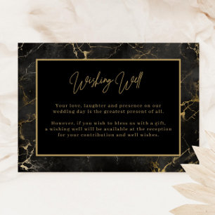 D'accompagnement Carte de boîtier de puits d'armature en or noir