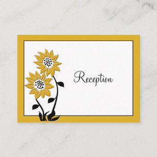 D'accompagnement Carte de boîtier de tournesol simple