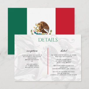 D'accompagnement Carte de boîtier en couple mexicaine