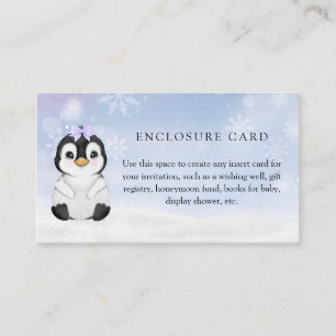 D'accompagnement Carte de boîtier personnalisée du Baby shower de p
