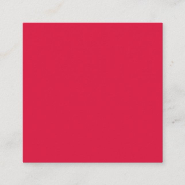 D'accompagnement Carte de boîtier personnalisée rouge Crimson (Devant)