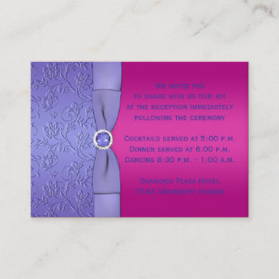 D'accompagnement Carte de boîtier violet à puce à puce à puce Fuchs