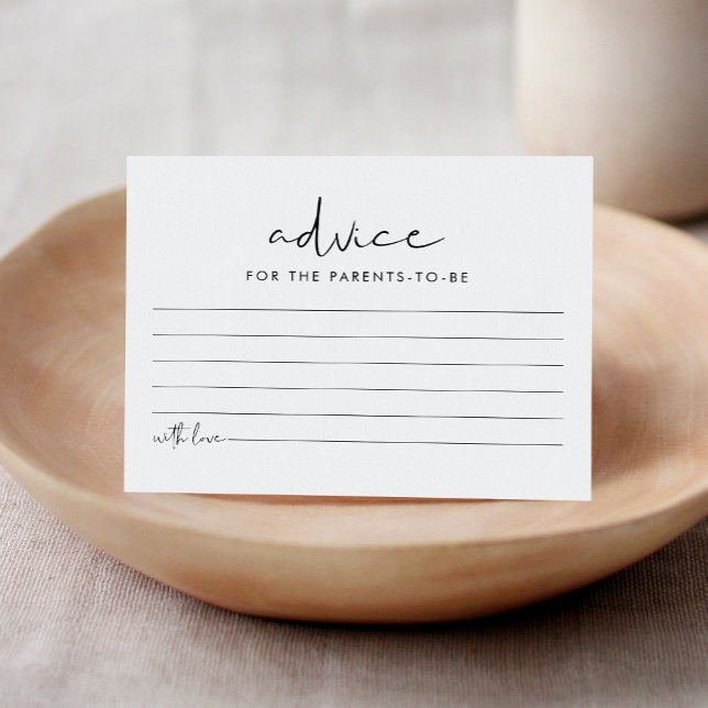 D'accompagnement Carte de conseil Baby shower STELLA (Créateur téléchargé)