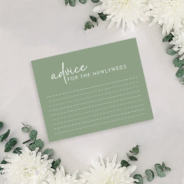 D'accompagnement Carte de conseil de Fête des mariées de script min
