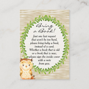 D'accompagnement Carte de demande de Baby shower animal Woodland