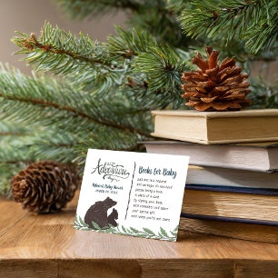D'accompagnement Carte de demande de Baby shower de Little Bear Rus