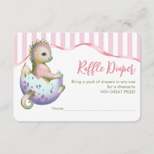 D'accompagnement Carte de dépliant avec un dragon mignon.