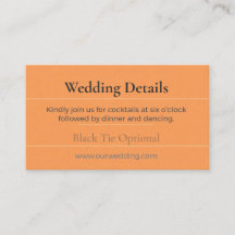 Carte de détails de mariage Boho | Luxe Floral Chi