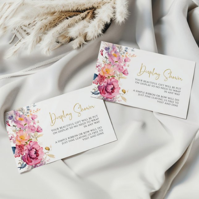 D'accompagnement Carte de douche à écran violet Fleur sauvage (Créateur téléchargé)