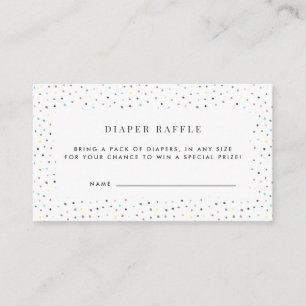 D'accompagnement Carte de fermeture du Baby shower de couches
