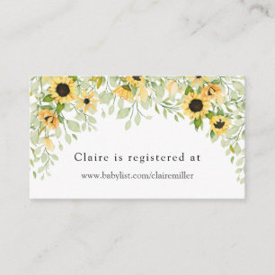 D'accompagnement Carte de fermeture du Registre du Baby shower de t