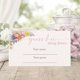 D'accompagnement Carte de jeu Baby in Bloom Combien de bisous