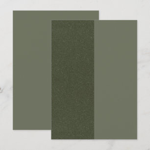 D'accompagnement Carte de l'enveloppe en mousse vert Half & Half – 
