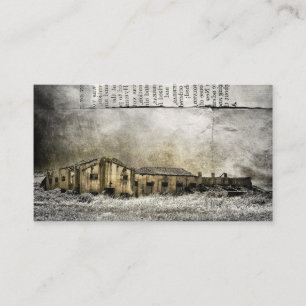 D'accompagnement Carte de paysage avec encadrement de manoir vintag