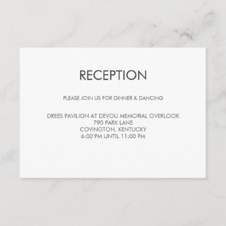 D'accompagnement Carte de réception de mariage Cœur Tangram