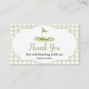 D'accompagnement Carte de remerciement élégante pour Baby Shower Gr