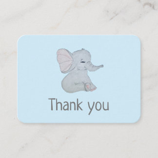 D'accompagnement Carte de remerciements adorable de baby shower d'é