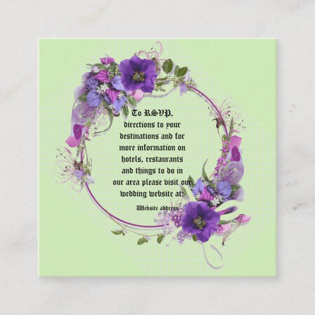D'accompagnement Carte de remerciements de Mariage de bague de Mari (Devant)