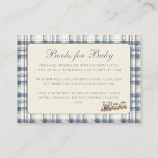 D'accompagnement Carte de réponse pour livres à carreaux pour bébé