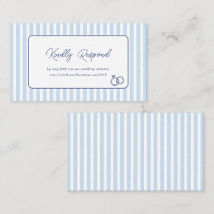 D'accompagnement Carte de réponse RSVP pour site web de mariage min