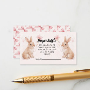 D'accompagnement Carte de tirage au sort de couche pour lapin