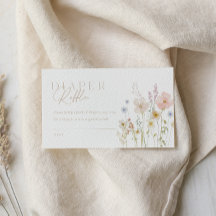 Carte de tirage au sort pour Baby Shower Baby In B