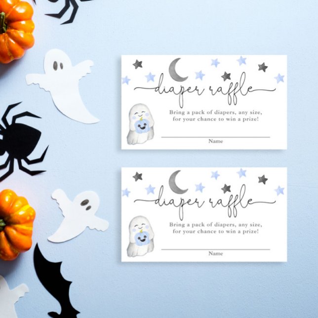 D'accompagnement Carte de tombola Halloween baby shower enfant (Créateur téléchargé)