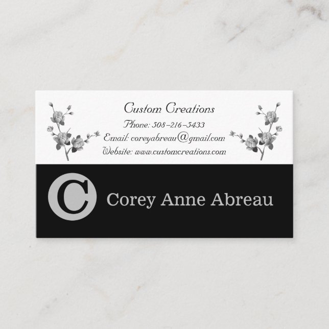 D'accompagnement Carte de visite (Devant)