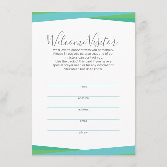 D'accompagnement Carte de visite Trinity Conversation Bubbles (Devant)