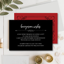 D'accompagnement Carte de voeux romantique Red Rose