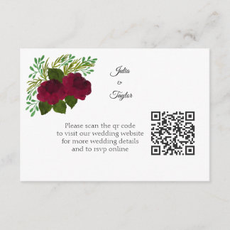 D'accompagnement Carte d'encart simple minimal