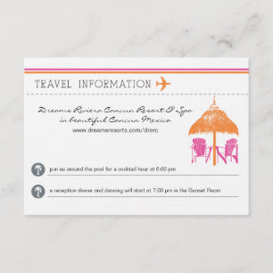 D'accompagnement Carte d'information - Carte d'embarquement