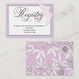 D'accompagnement Carte d'information du Registre du Mariage de scri