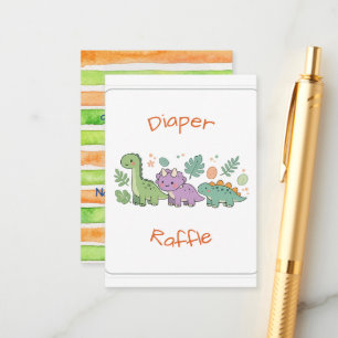 D'accompagnement Carte d'insertion pour un tirage au sort de couche
