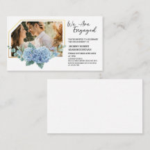 Carte d'invitation engagée