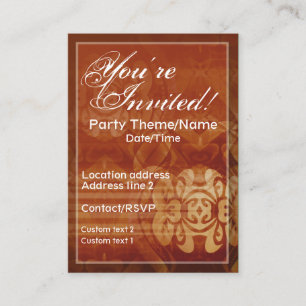 D'accompagnement Carte d'invitation pour les bons moments