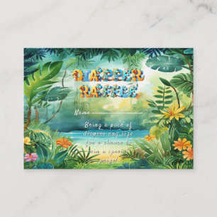 D'accompagnement Carte du boîtier du Baby shower Cute Dinosaur