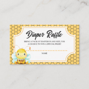 D'accompagnement Carte du boîtier du Baby shower de la couche d'abe