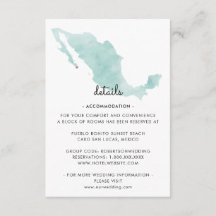 D'accompagnement Carte du Mexique   Cabo   Détails