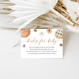 D'accompagnement Carte Livres pour Bébé   Baby Shower automnal Cuti