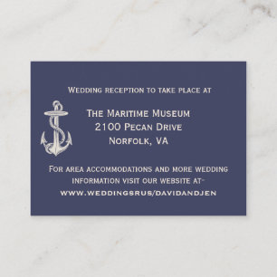 D'accompagnement Carte Mariage bleu et ivoire