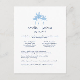 D'accompagnement Carte Mariage Seaside Dreams