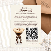 Carte QR pour la caisse de lune de miel Love is Br