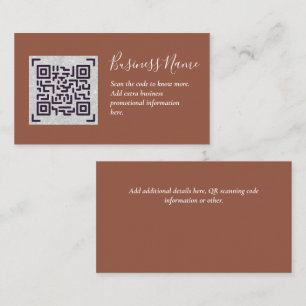 D'accompagnement Créer son propre Carte de visite de code QR - Beau