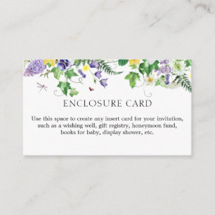 D'accompagnement Daffodiles sucrés et Fleur sauvage carte de boîtie