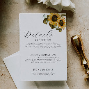 D'accompagnement Élégante carte de boîtier Mariage jaune