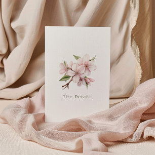 D'accompagnement Fleur Cherry Blossom Les Détails Carte de boîtier