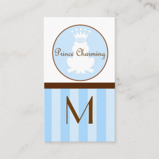 D'accompagnement Grenouille Prince Charming avec couronne Carte de