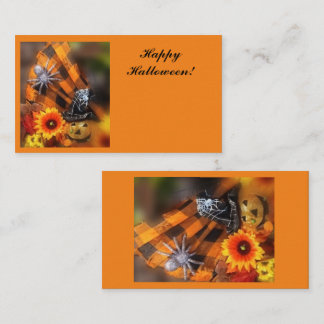 D'ACCOMPAGNEMENT HAPPY HALLOWEEN - CARTE FLORISTIQUE